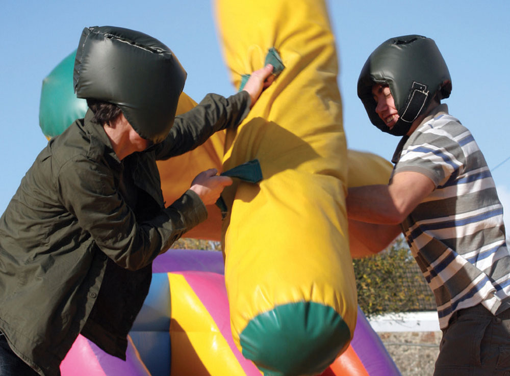 Jousting inflatables